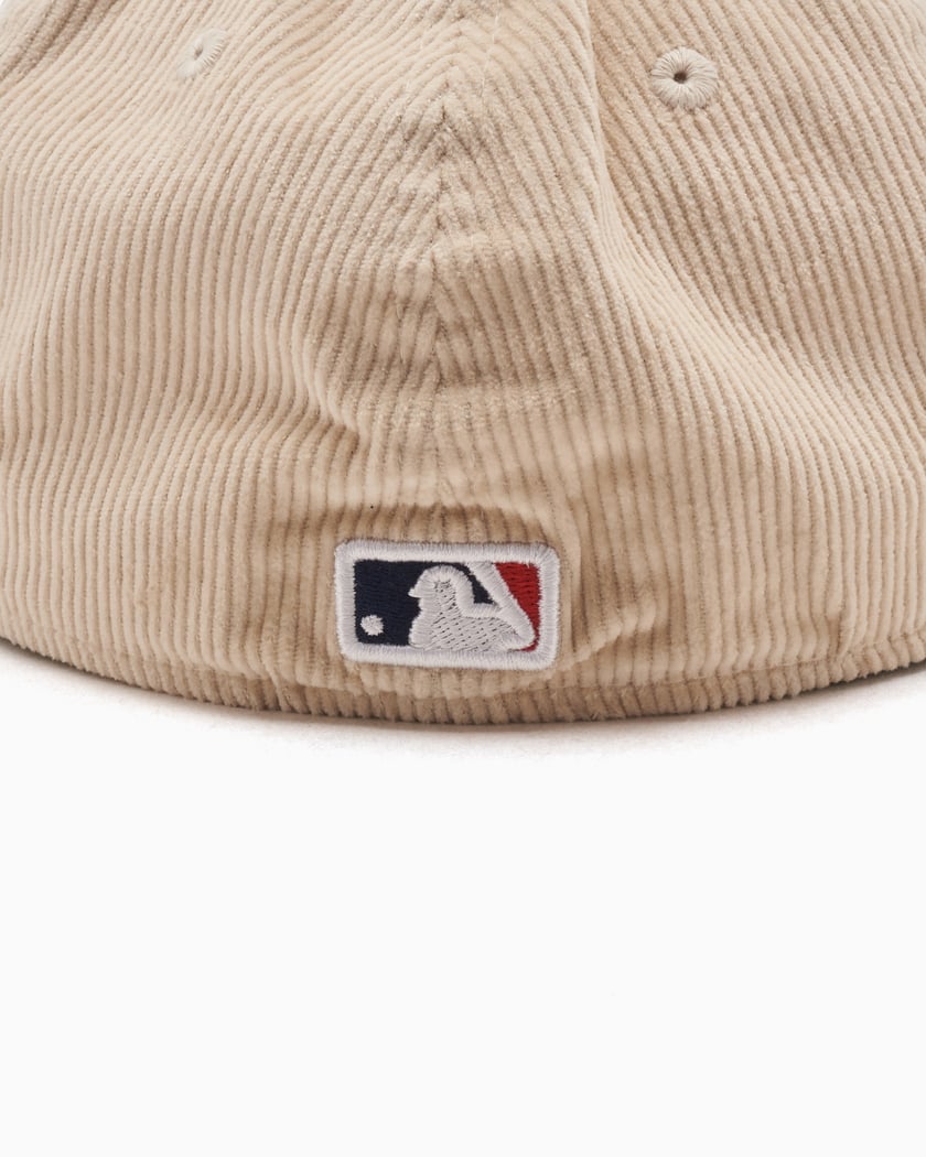 New Era Los Angeles Dodgers 59FIFTY Low Profile Corduroy Cap Beige 60565388 FOOTDISTRICT