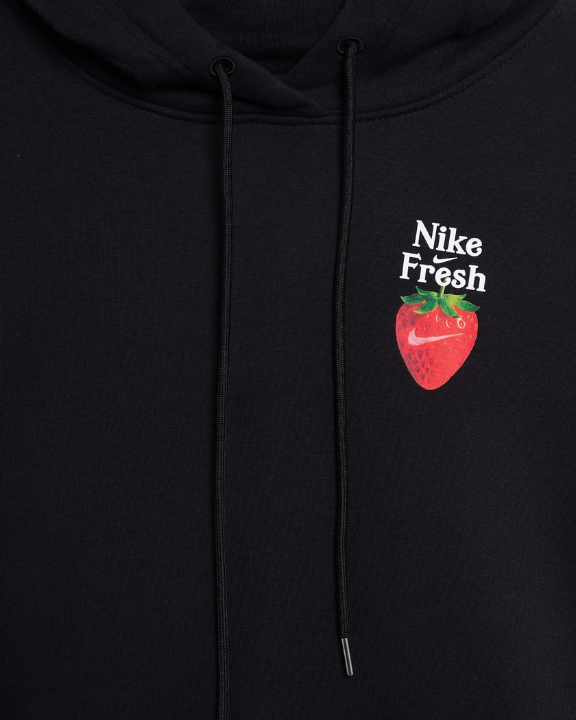 Nike Sportswear Fresh Strawberry Oversize Women's Hoodie Black