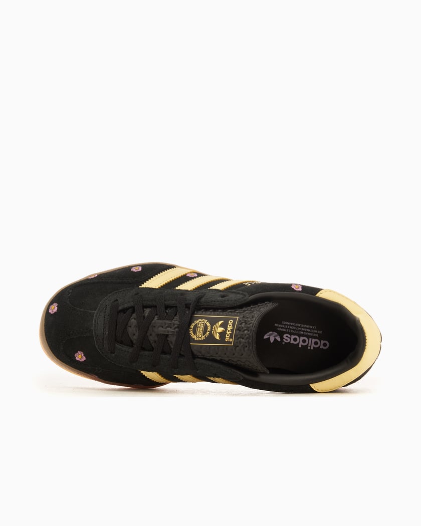 adidas Originals Women s Gazelle Indoor Floral Pack Negro IF4490 FOOTDISTRICT