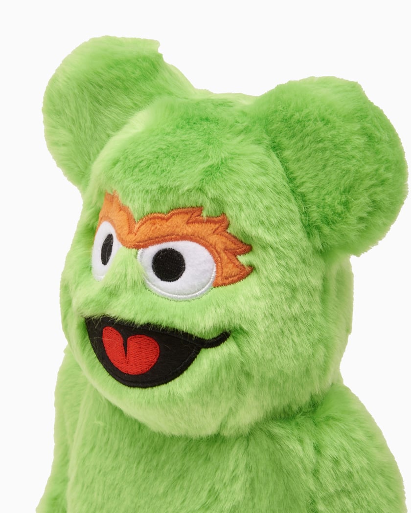 Medicom Toy x Sesame Street Be@rbrick Oscar The Grouch Costume 400