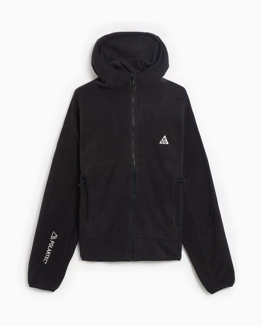 Nike ACG Wolf Tree Polartec Men s Fleece Jacket Black FB8082 010 FOOTDISTRICT
