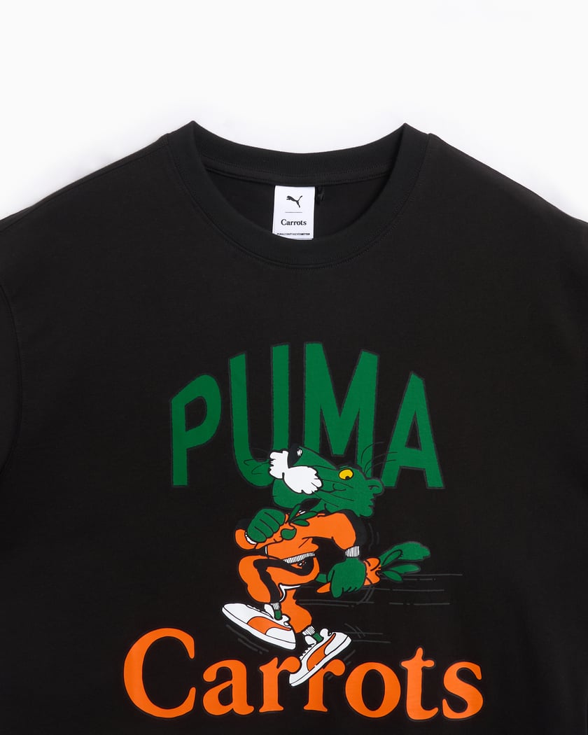 Puma x Carrots Men s Graphic T Shirt Nero 627443 01 FOOTDISTRICT