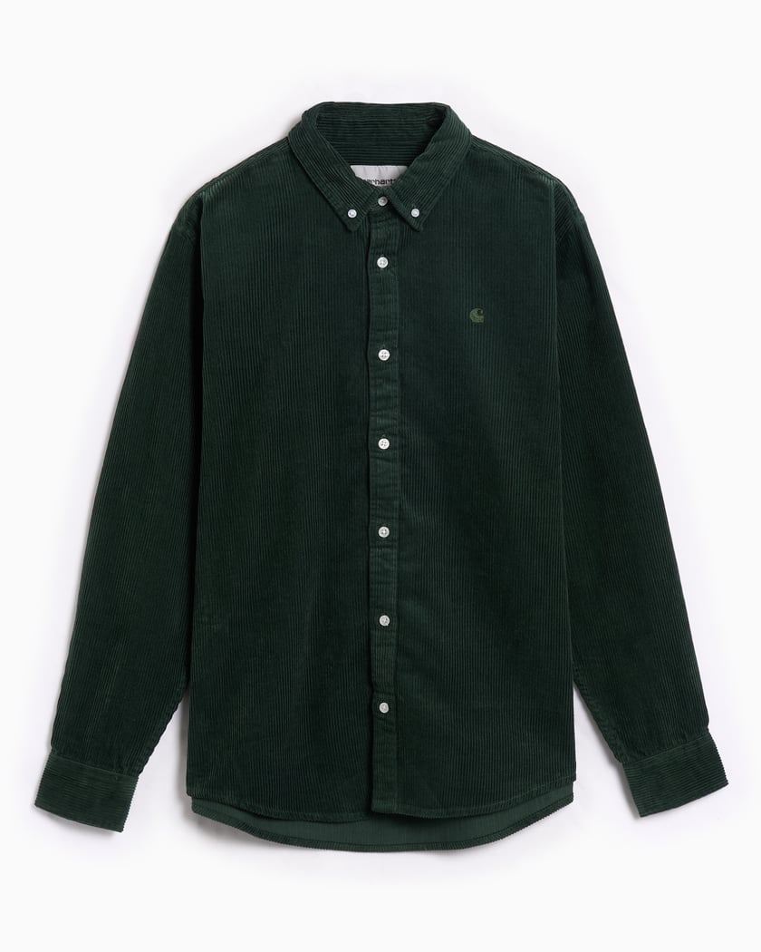 Carhartt WIP Madison Cord Unisex Shirt Green I029958-39OXX