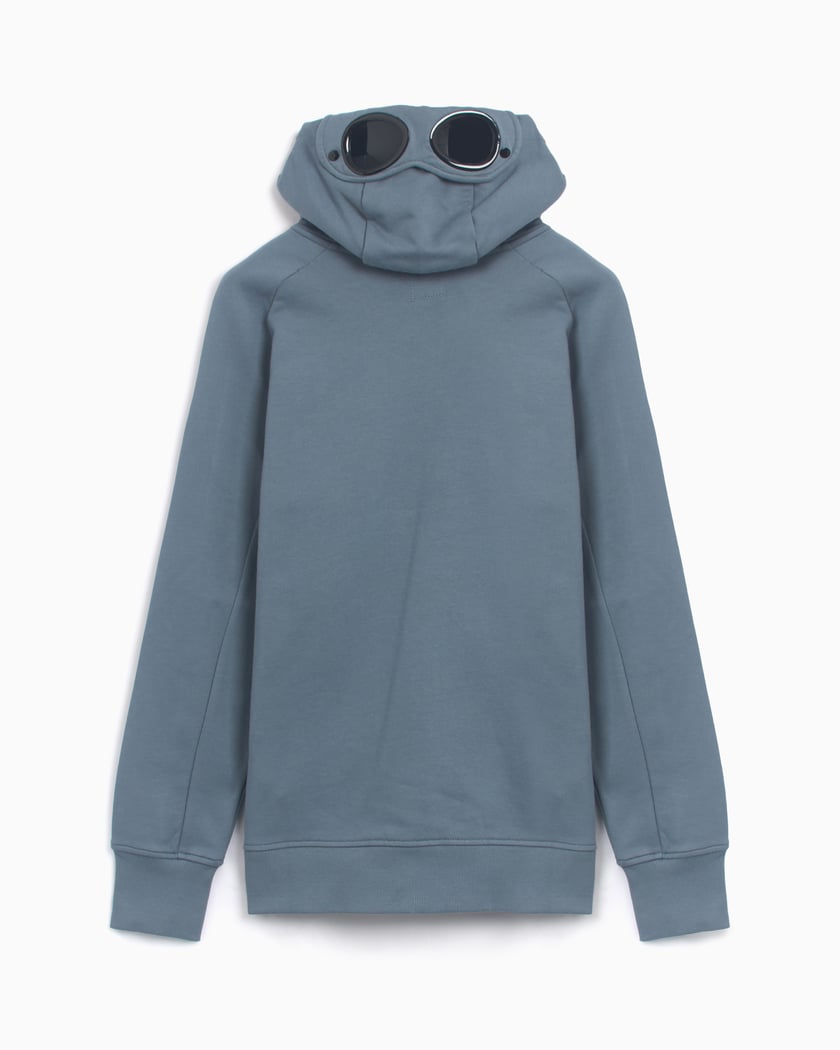 CP Company Men's Zip-Up Sweatshirt Blue 18CMSS028A005086W