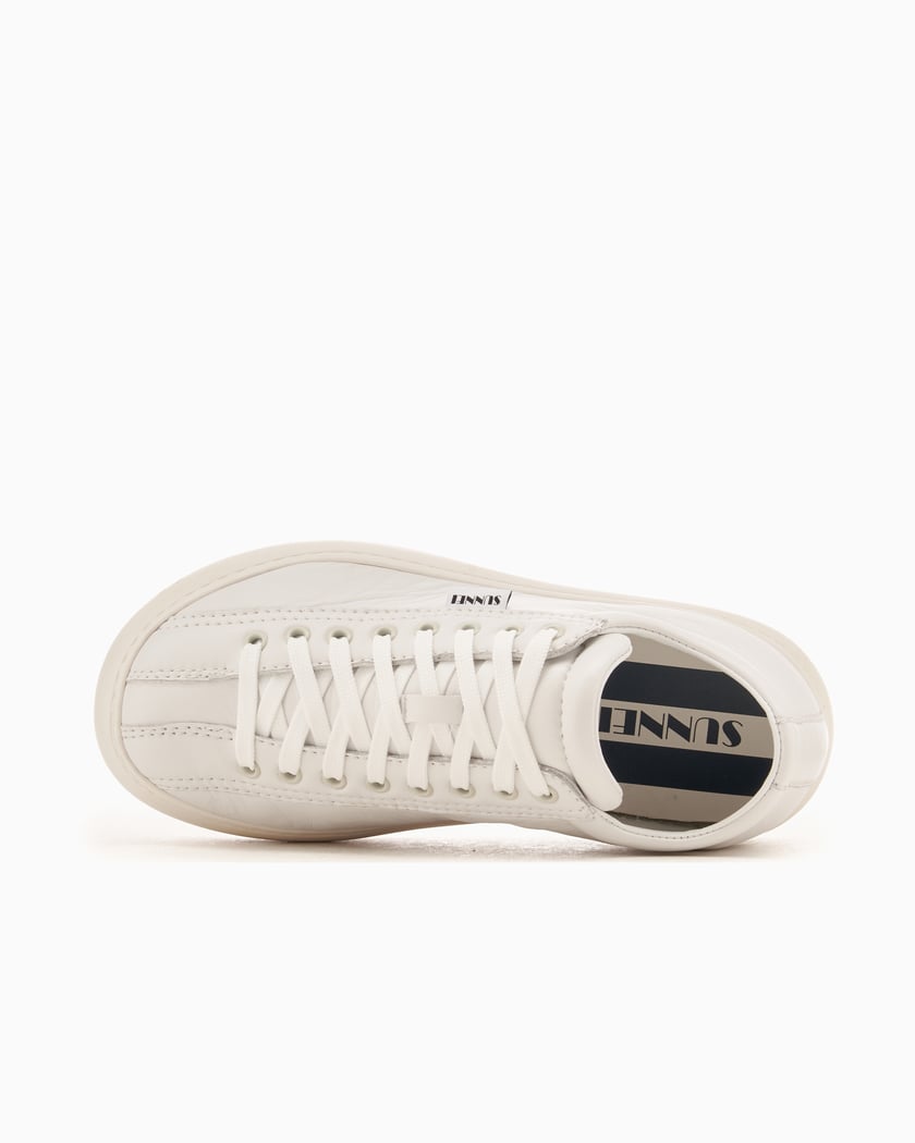 SUNNEI|SNEAKERS (DREAMY BOWLING (SHOXSNK004 LTH066 998) Sunnei Dreamy Bowling White SHOXSNK004-LTH066-998 | FOOTDISTRICT
