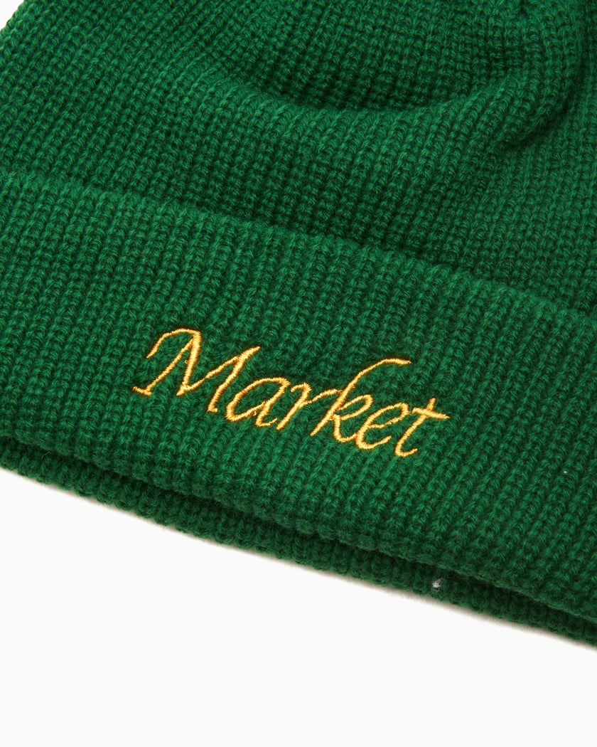 reversible no cuff skull beanie forest green – always do