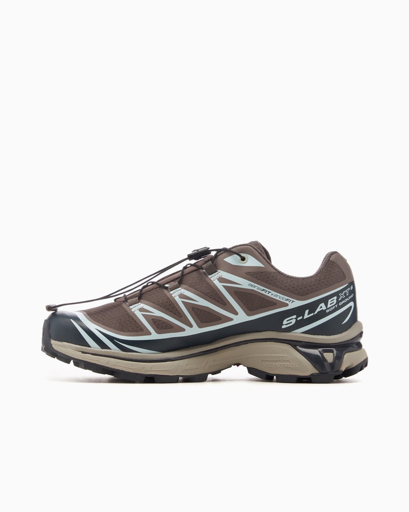 Brown salomon shoes top