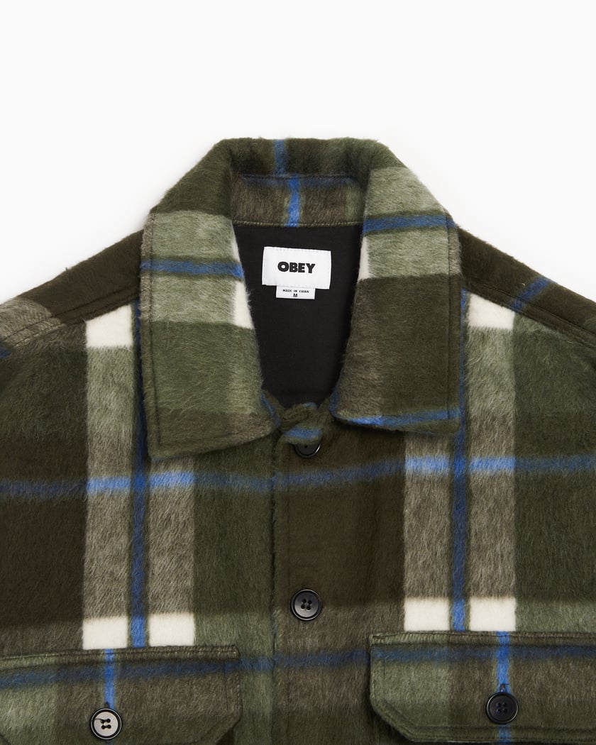 Obey checkered jacket online