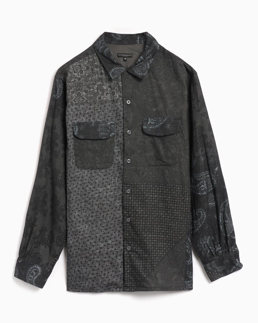 Engineered Garments Men's Classic Shirt Black 24F1A005-TB006 Engineered Garments Men's Classic Shirt Black 24F1A005-TB006