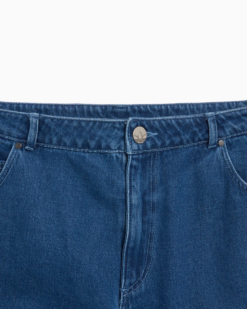 adidas Originals 3 Stripes Women's Denim Pants Blue JD2574 adidas Originals 3 Stripes Women's Denim Pants Blue JD2574