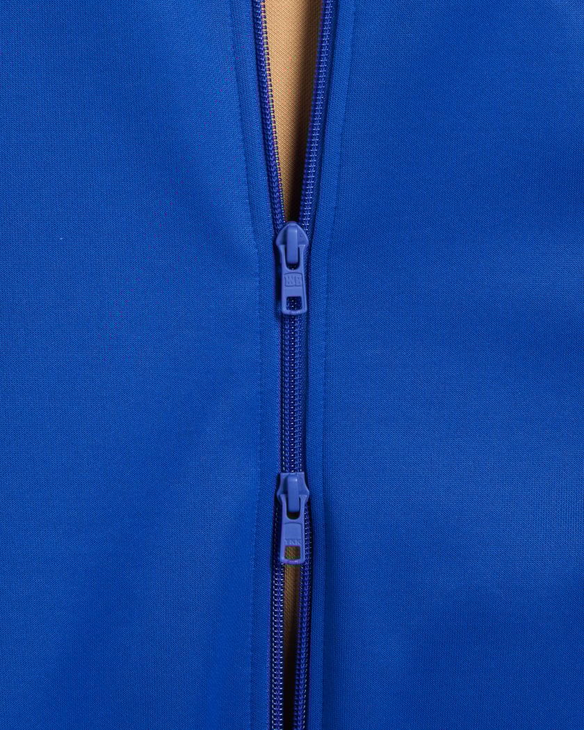 adidas Originals x Wales Bonner Men's Jersey Jacket Blue adidas Originals x Wales Bonner Men's Jersey Jacket Blue