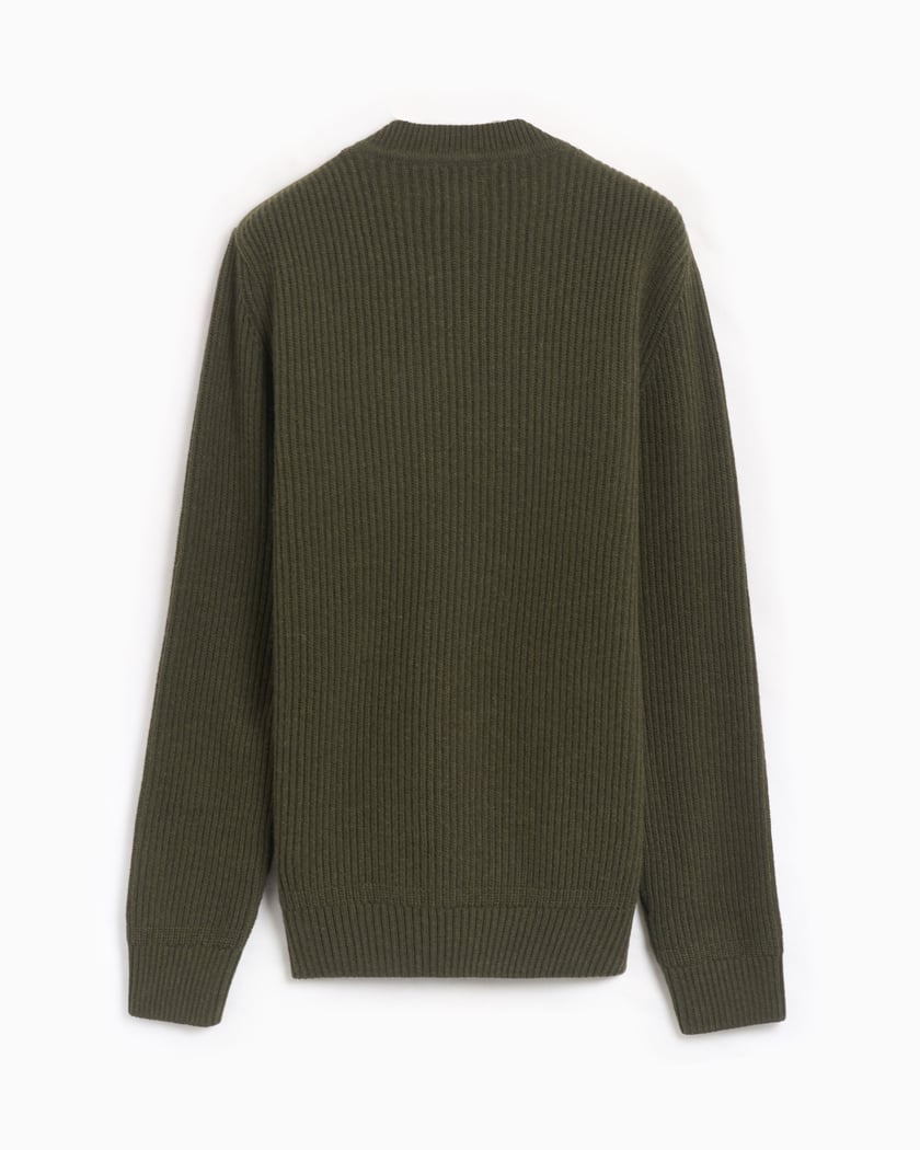 Barbour x Baracuta Miller Men's Half Zip Sweater Green