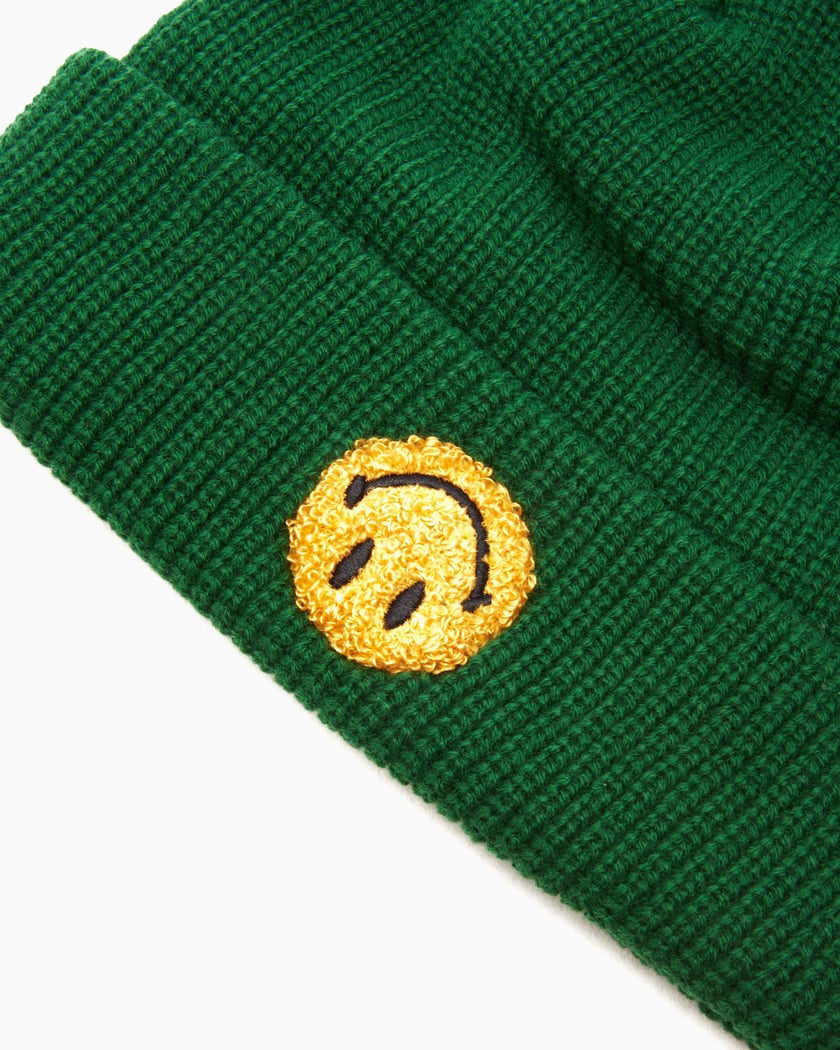 MARKET Smiley Upside Unisex Down Beanie Green 390000372-1593