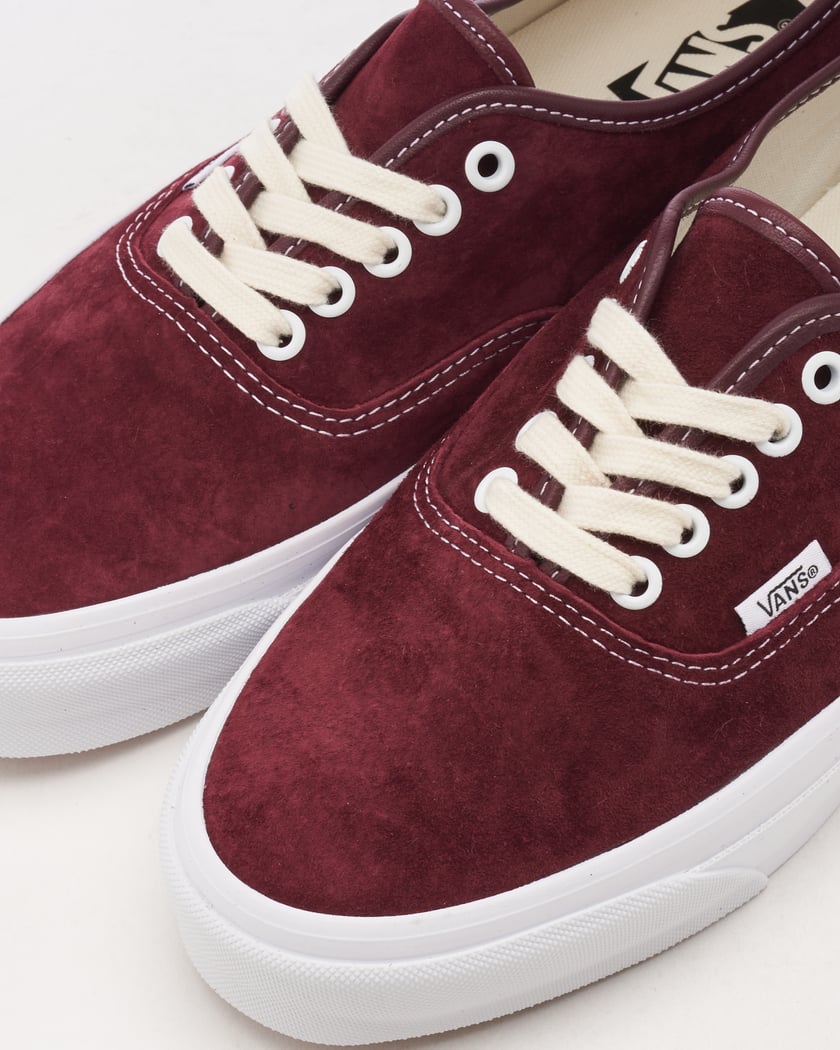 Vans authentic burgundy store
