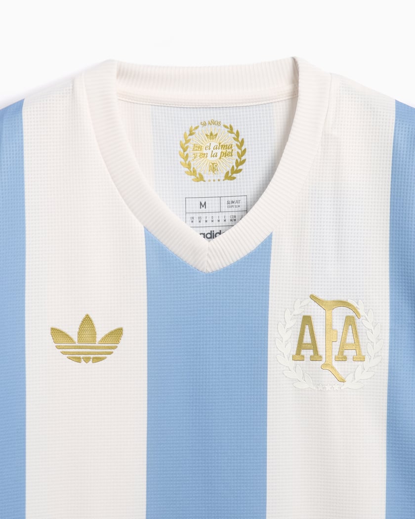 adidas Performance Football AFA Argentina 50 Anniversary Men s Jersey Blue JF2641 FOOTDISTRICT