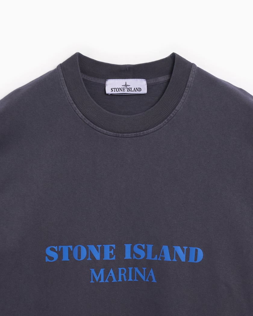 Stone Island Marina Men's T-Shirt Gray 8115207X4-V0126 | FOOTDISTRICT