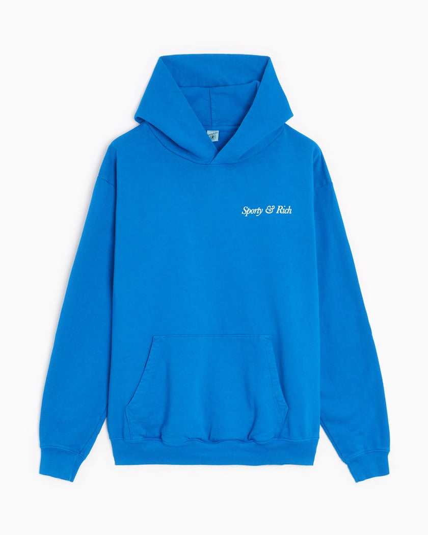 商品画像：Sporty & Rich Gray 'Health & Wellness Club' Hoodie Sporty & Rich 3
