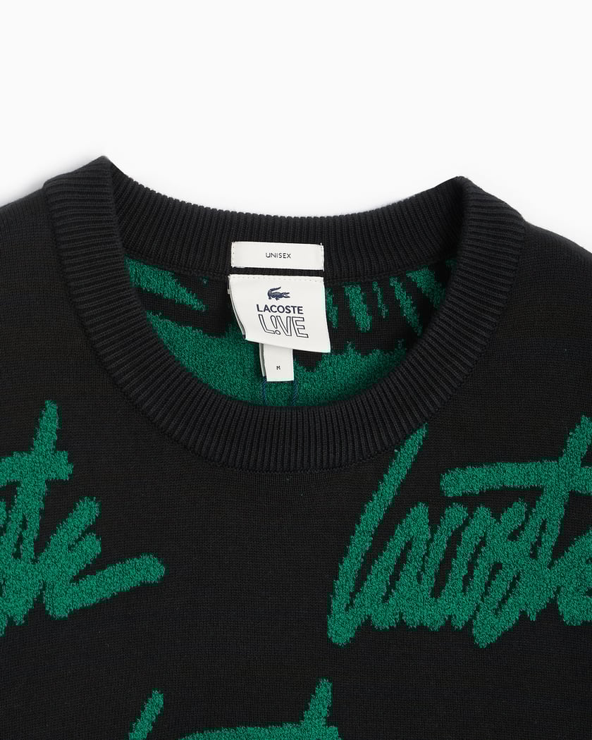 Lacoste live best sale sweatshirt farine vert