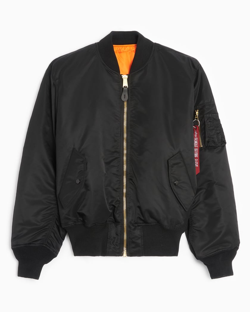 Alpha Industries MA-1 Men's Bomber Nero 100101-03 | FOOTDISTRICT