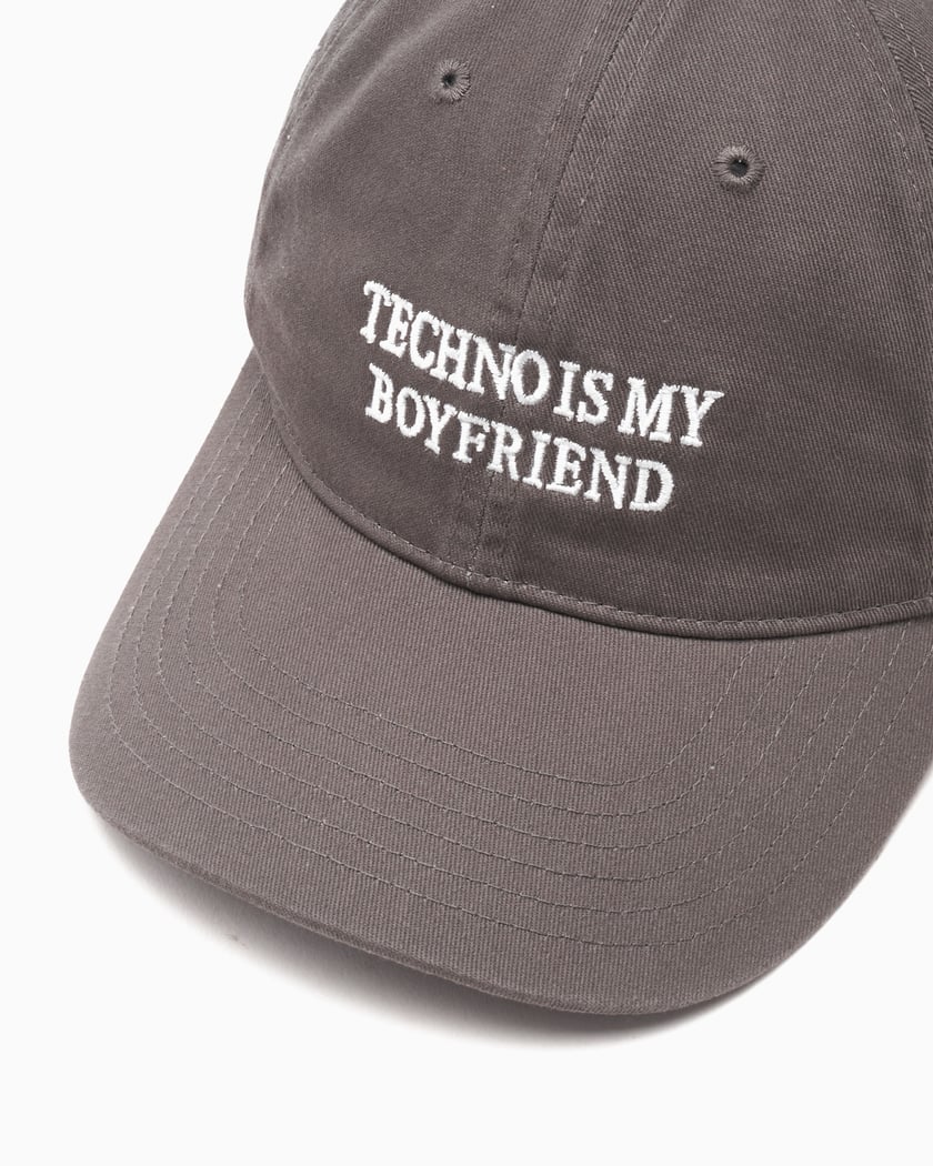 IDEA Techno Is My Boyfriend Unisex Cap Brown IDEA-FW23-REF31| Buy