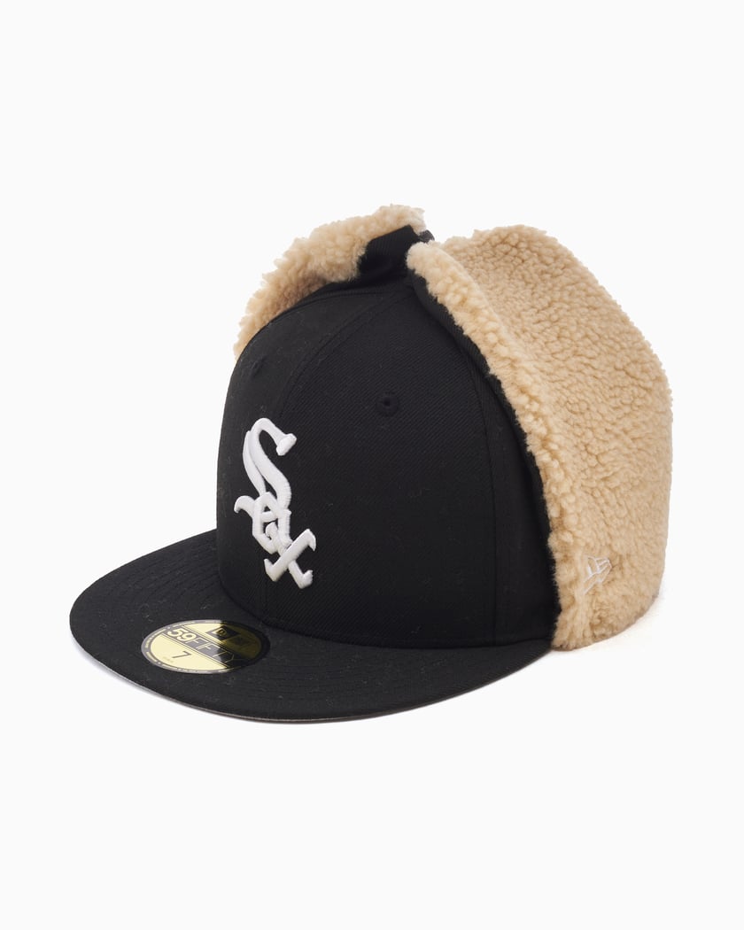 New Era Chicago White Sox MLB Dogear 59FIFTY Unisex Cap Black 60580653 |  FOOTDISTRICT