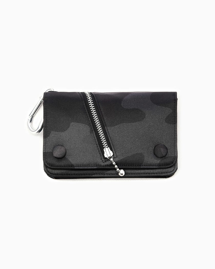 Porter-Yoshida & Co. Bill Woodland Camo Unisex Wallet Gray