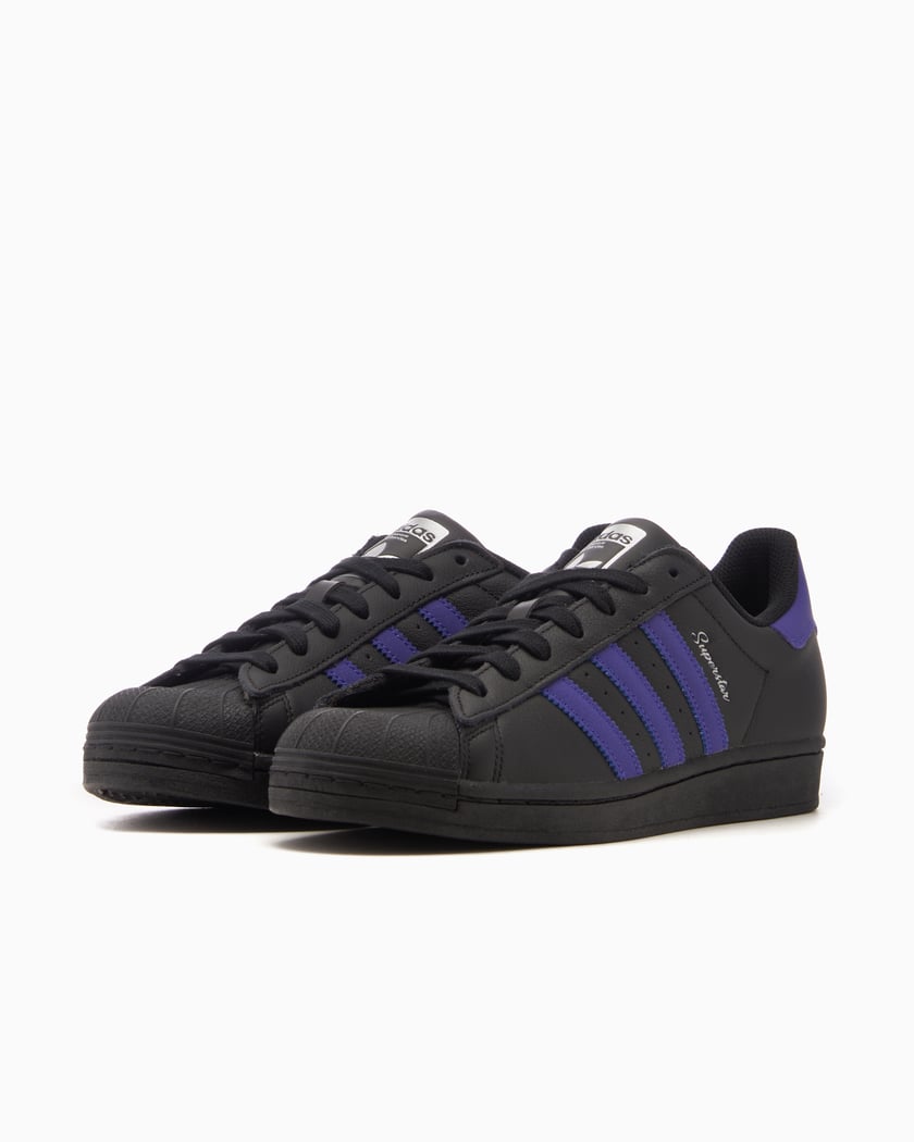 Superstar bleu outlet et noir