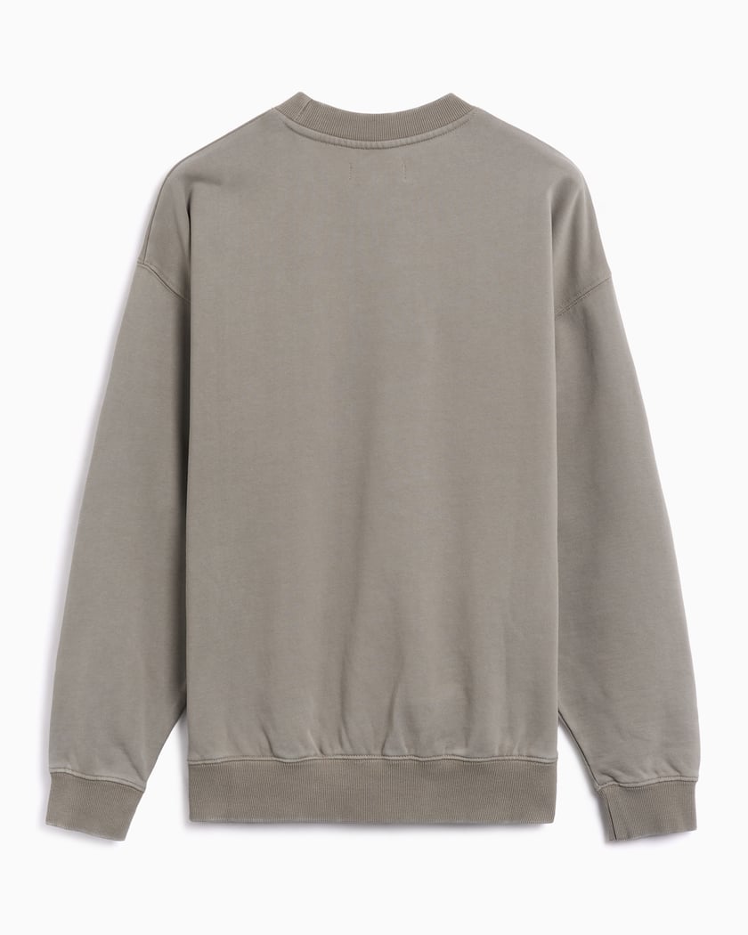 Fucking Awesome Distressed Stamp Men's Sweatshirt Brown