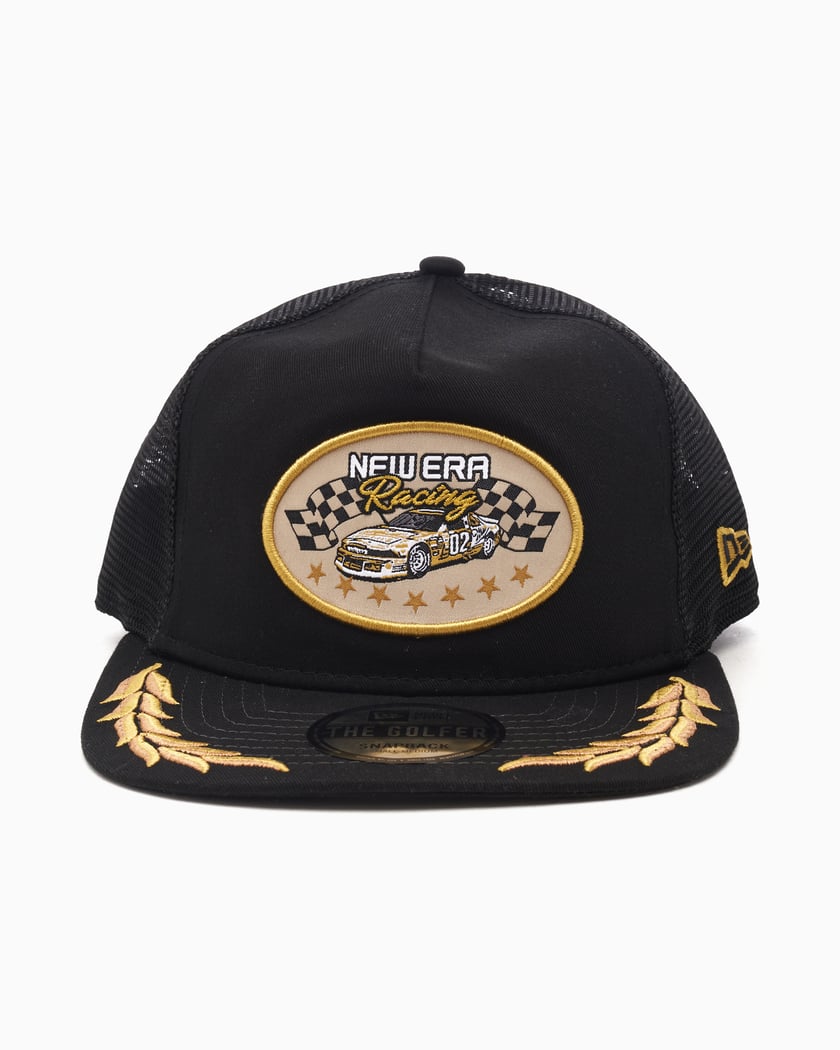 New Era Golfer Motorsport Unisex Cap Black 60565430