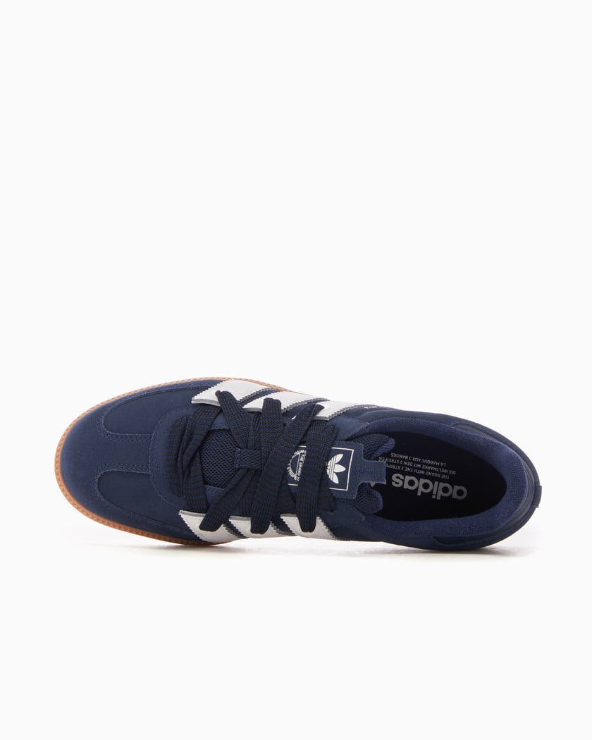 adidas Originals Women s Samba OG Blue White ID0286 FOOTDISTRICT