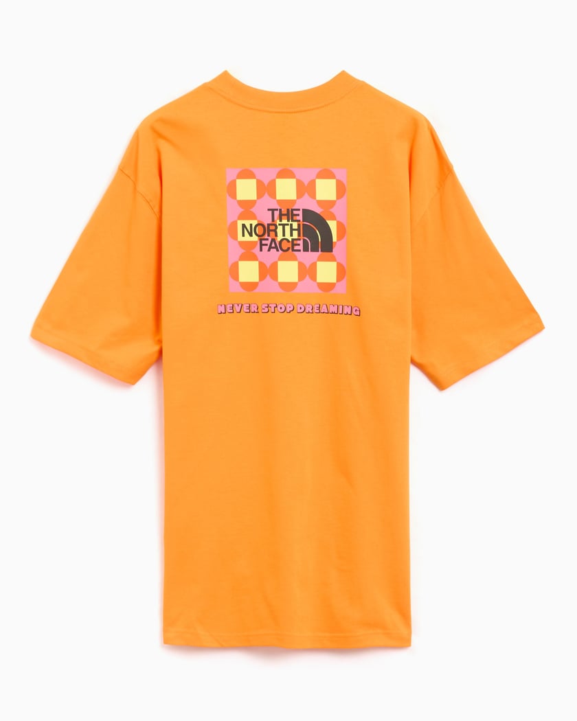 The North Face x Yinka ILori Unisex Graphic Box T Shirt Orange NF0A89C91IW1 FOOTDISTRICT
