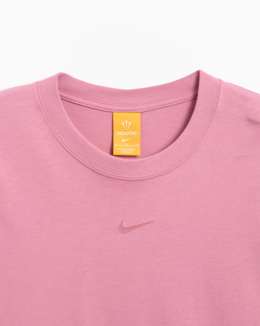 Nike x Drake NOCTA NRG CS Unisex T-Shirt Pink FN7663-698 | FOOTDISTRICT