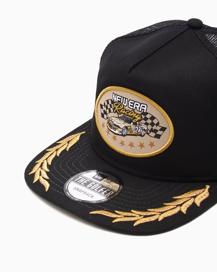 New Era Golfer Motorsport Unisex Cap Black 60565430