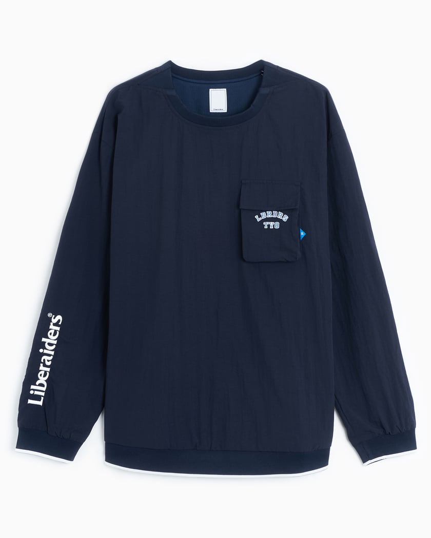 Liberaiders® LR Men's Nylon Sweatshirt Blue 753032303-NAVY| Buy