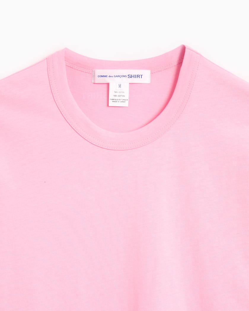 Pink comme des garcons t shirt sale