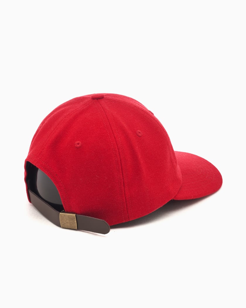 Pop Trading Company Sixpanel Unisex Cap Red POPSS25_08-004