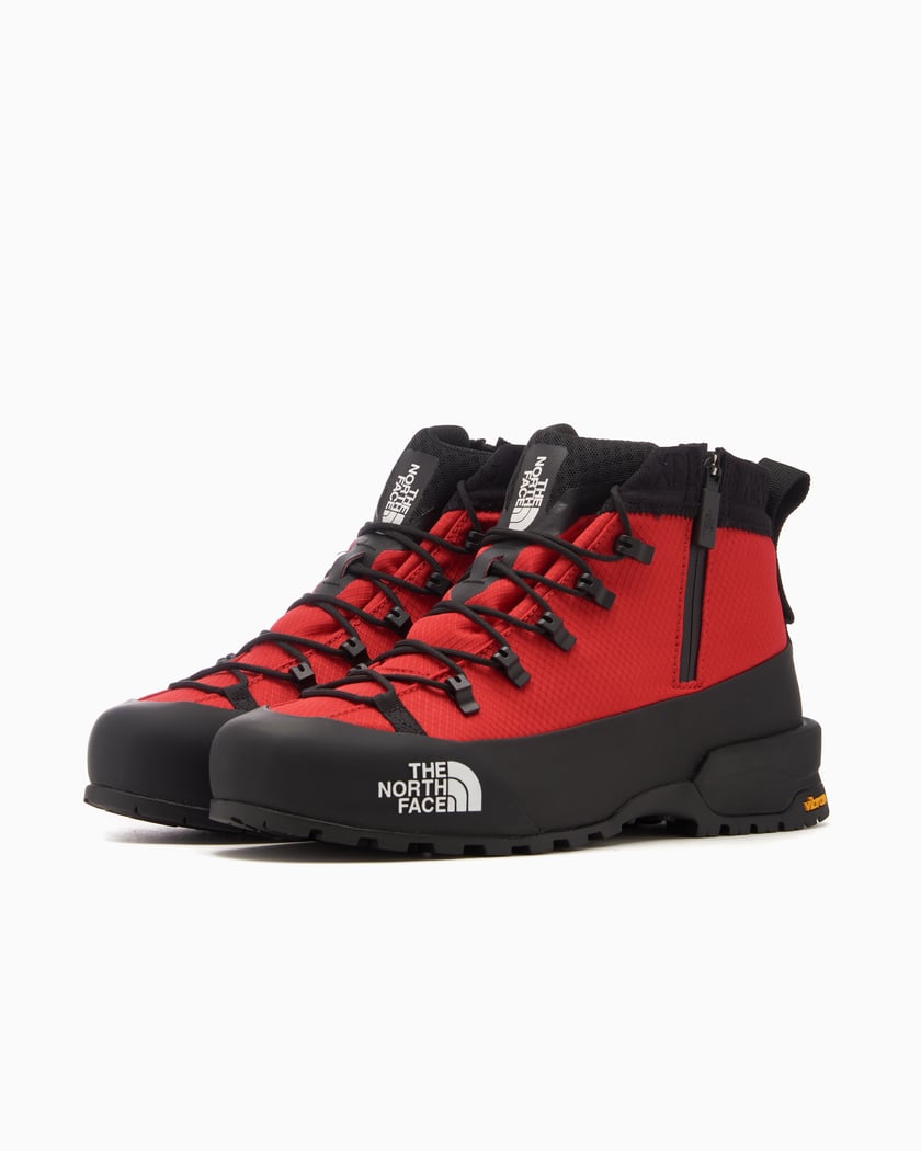 The North Face Glenclyffe Zip Boots Vibram Noir Rouge NF0A817AKZ31 FOOTDISTRICT