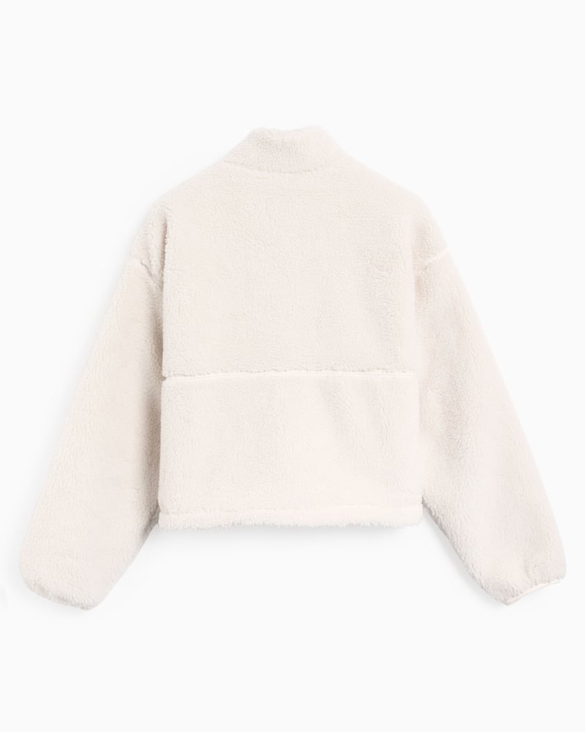 Forro polar Crop The North Face Extreme Pile para mujer Blanco