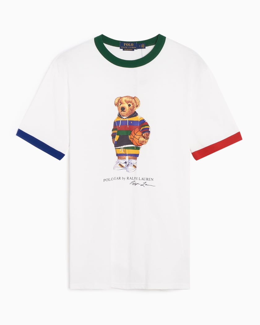 Polo Ralph Lauren Polo Bear Men's T-Shirt White 710872321001| Buy