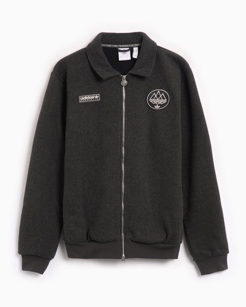 adidas Originals Spezial FC Men s Track Jacket Grigio JE6075 FOOTDISTRICT