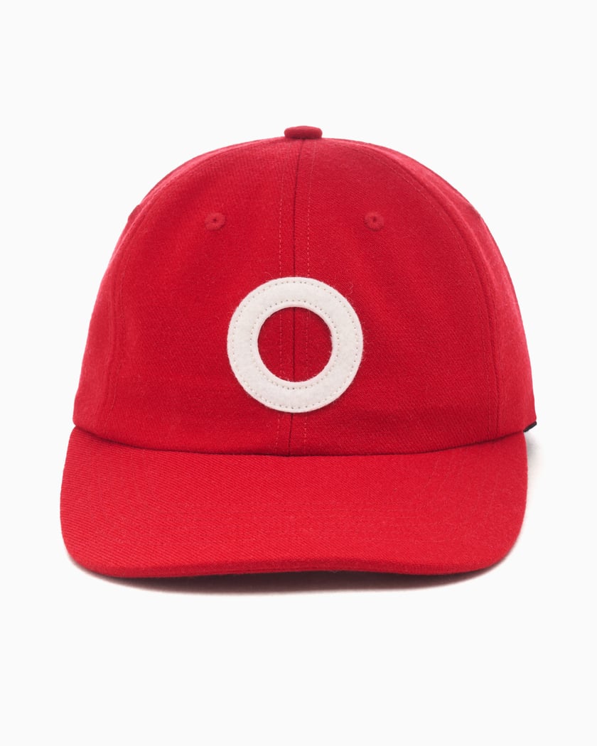 Pop Trading Company Sixpanel Unisex Cap Red POPSS25_08-004