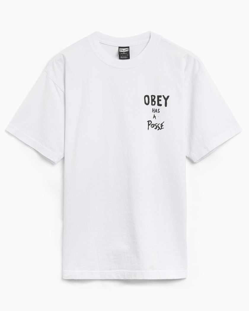 Obey t shirt white top