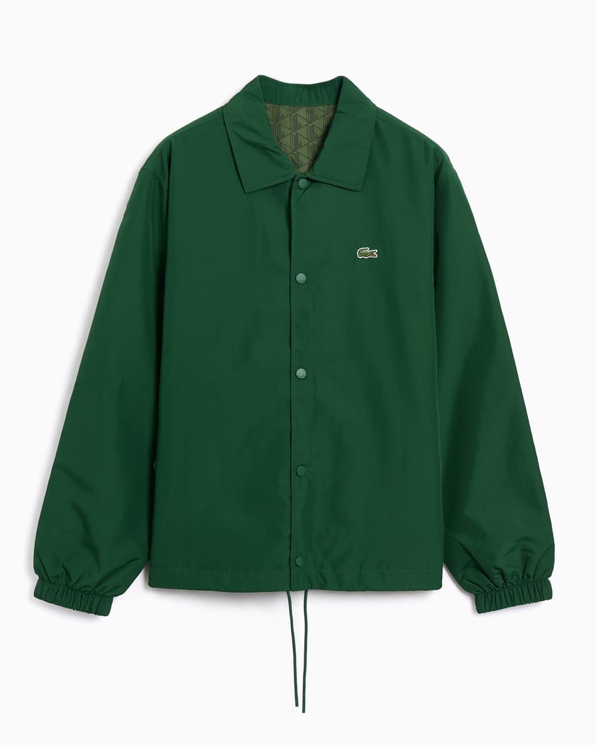 Veste Légère Relaxed Réversible Lacoste pour homme Vert BH5163-00