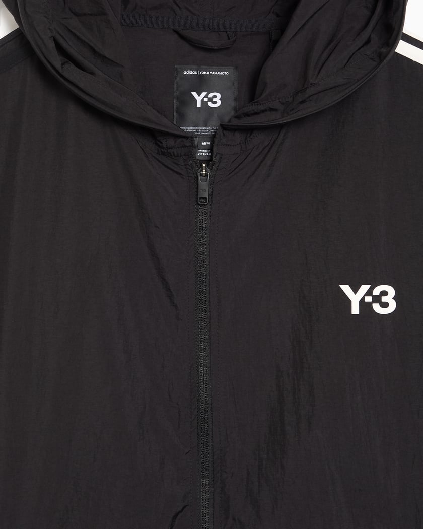 adidas Y-3 Nylon Wired Logo Relaxed Men's Light Jacket Black