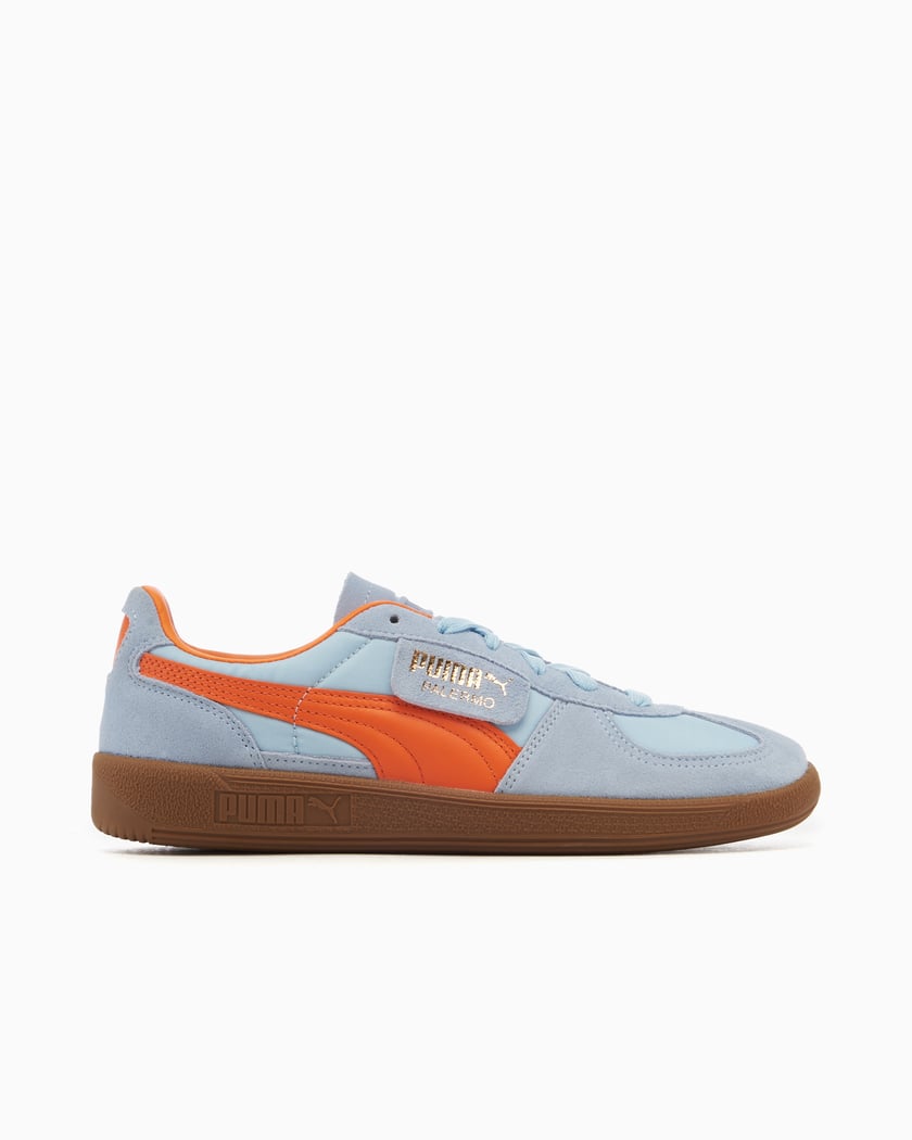 Puma suede azul e laranja sales