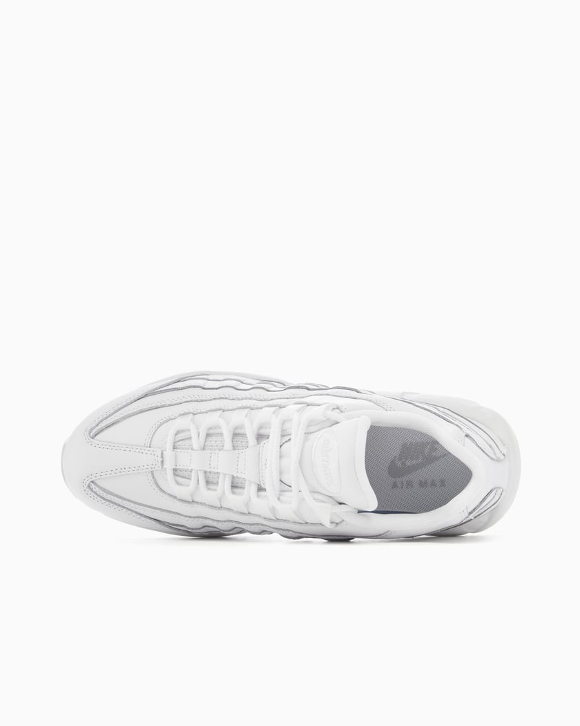 Nike Air Max 95 Triple White en color Branco