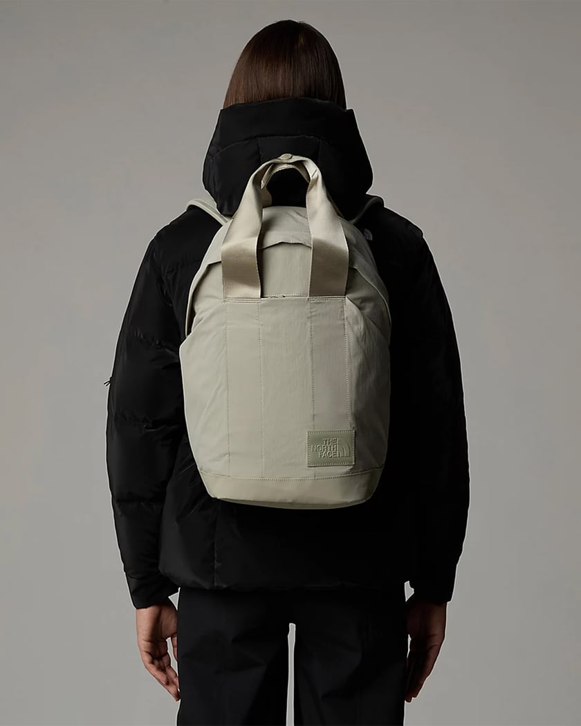 Cream colored north face backpack online