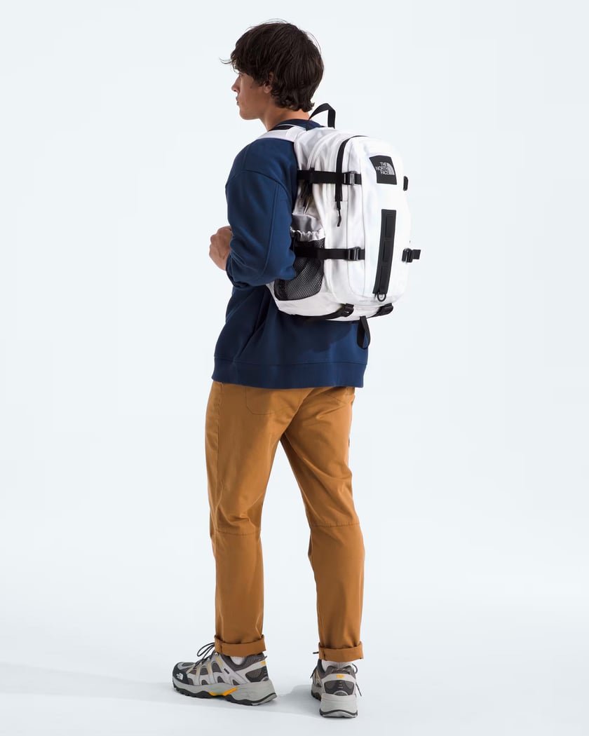 The North Face Hot Shot Base Camp Unisex Backpack White