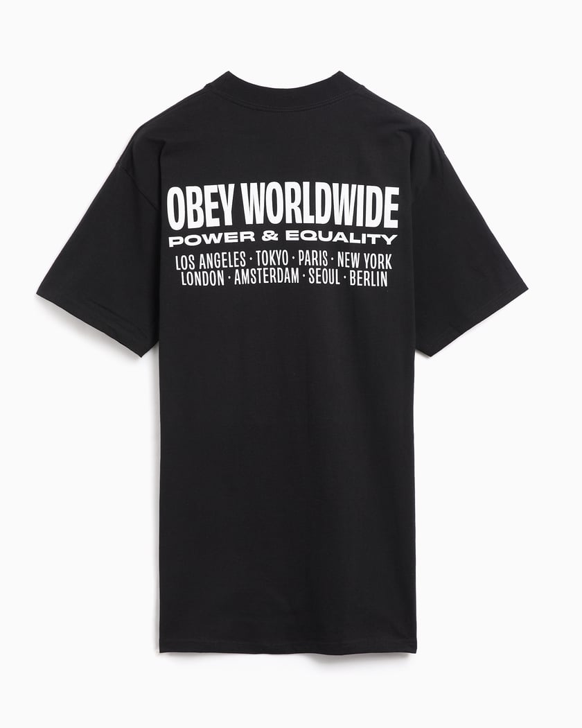 OBEY Clothing Obey Worldwide Power & Equalit Men's T-Shirt OBEY Clothing Obey Worldwide Power & Equalit Men's T-Shirt