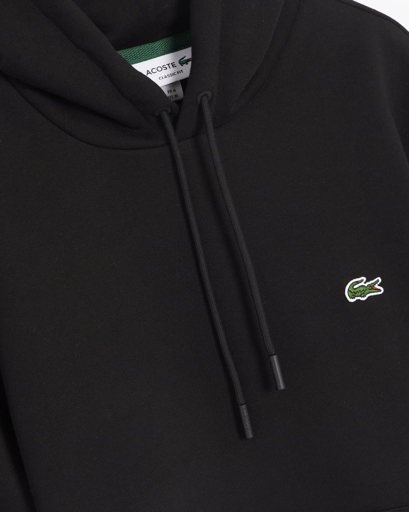 Lacoste Logo Men's Hoodie Men's Hoodie Black SH9623-00-031 Lacoste Logo Men's Hoodie Men's Hoodie Black SH9623-00-031